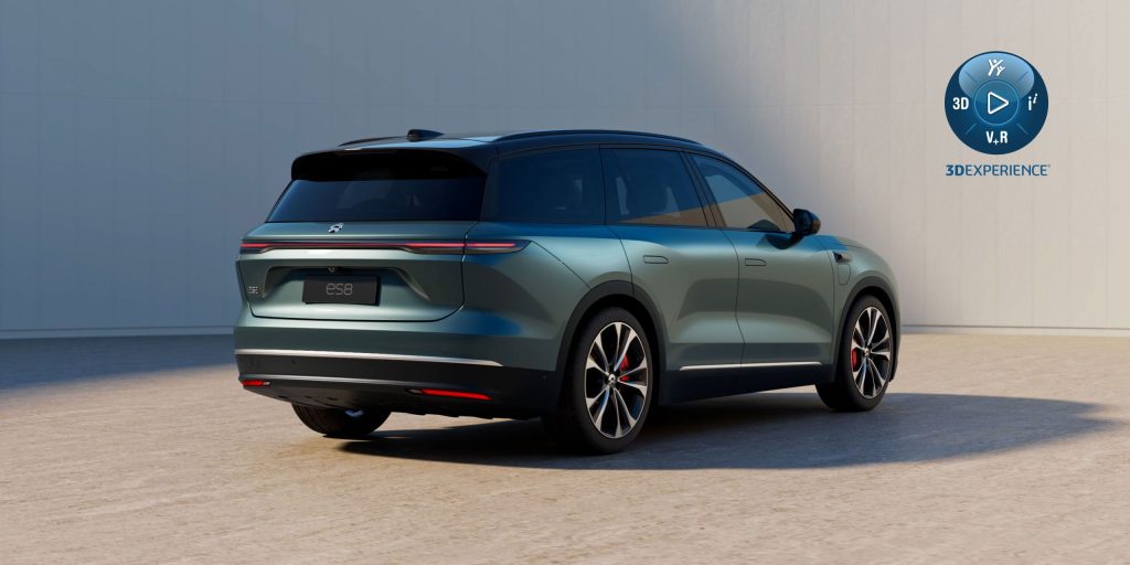 NIO, la start-up que desarrolla sus vehículos eléctricos en la Plataforma 3DEXPERIENCE
