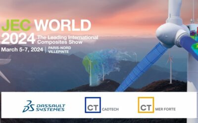 Cadtech, CT Mer Forte y Dassault Systèmes participarán conjuntamente en JEC World 2024