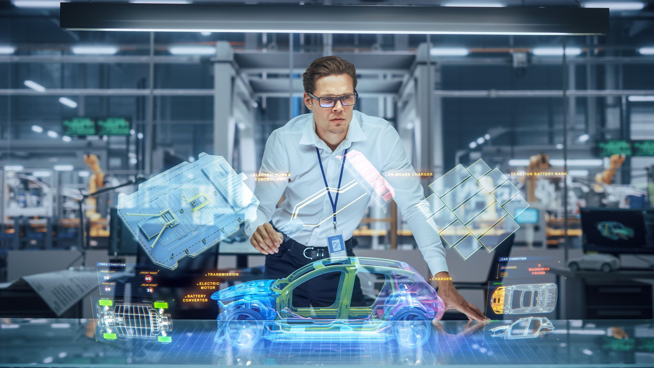 Sustainable Industrial Design: Portrait of Modern Automotive Eng