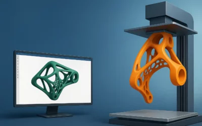 Del diseño generativo a la fabricación aditiva: el rol clave de la optimización topológica